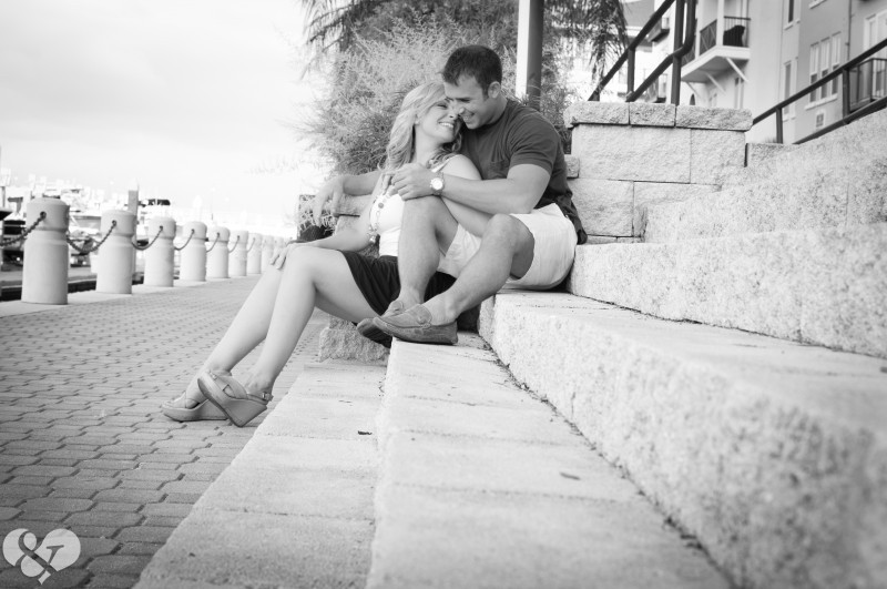 tampa wedding photographer, harbour island engagement session, tampa engagement session, engagement photos