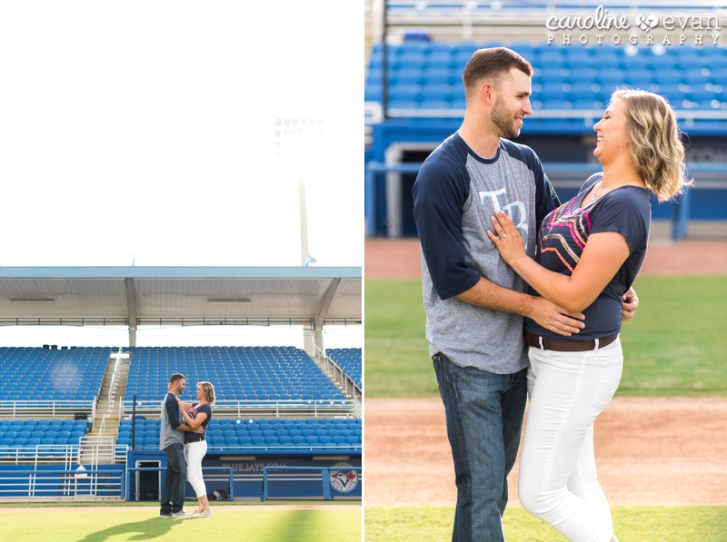 tampa baseball themed engagement session_0002