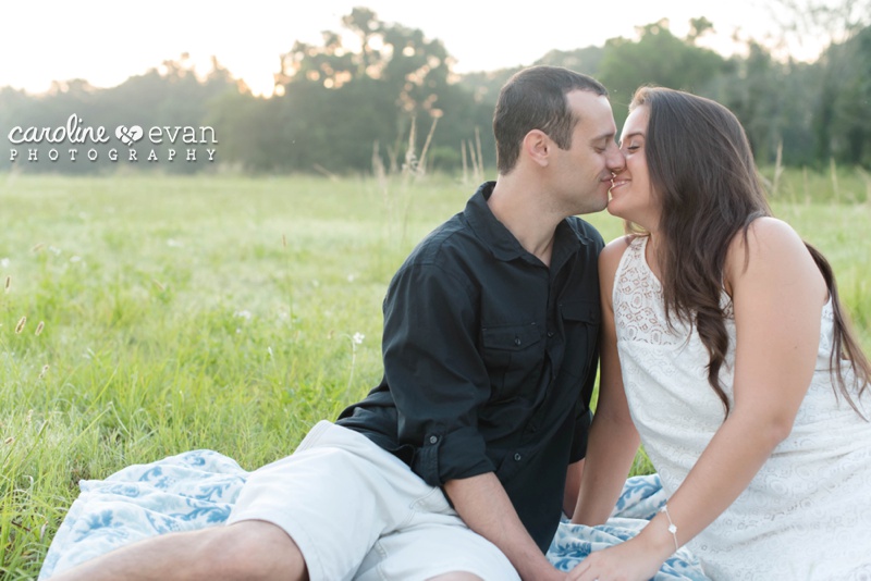 tampa sunrise engagement session wildflower field_0073