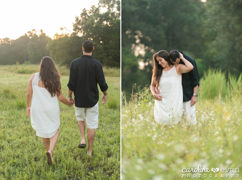tampa sunrise engagement session wildflower field_0075