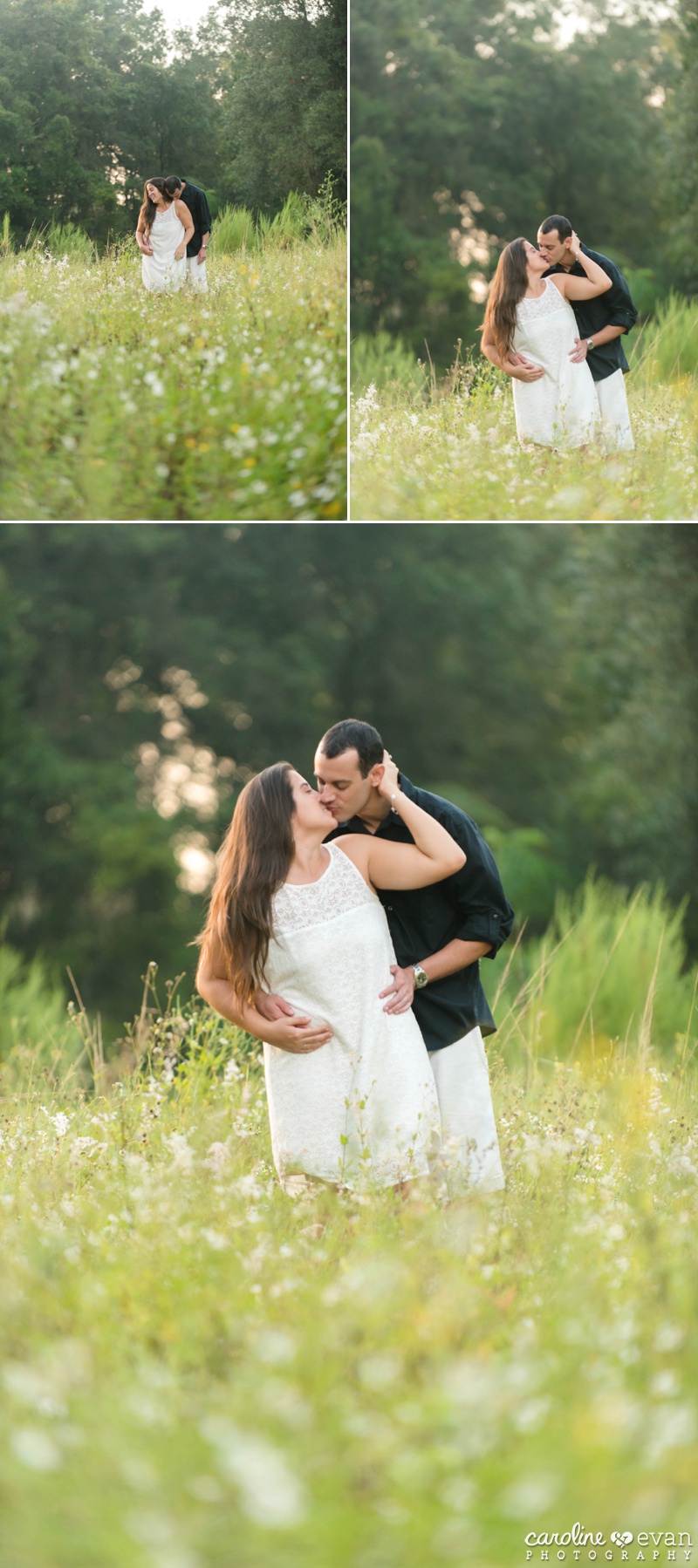 tampa sunrise engagement session wildflower field_0079