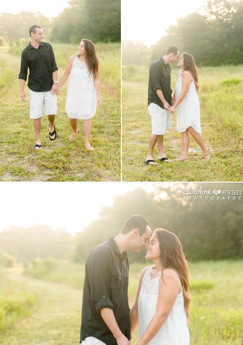 tampa sunrise engagement session wildflower field_0080