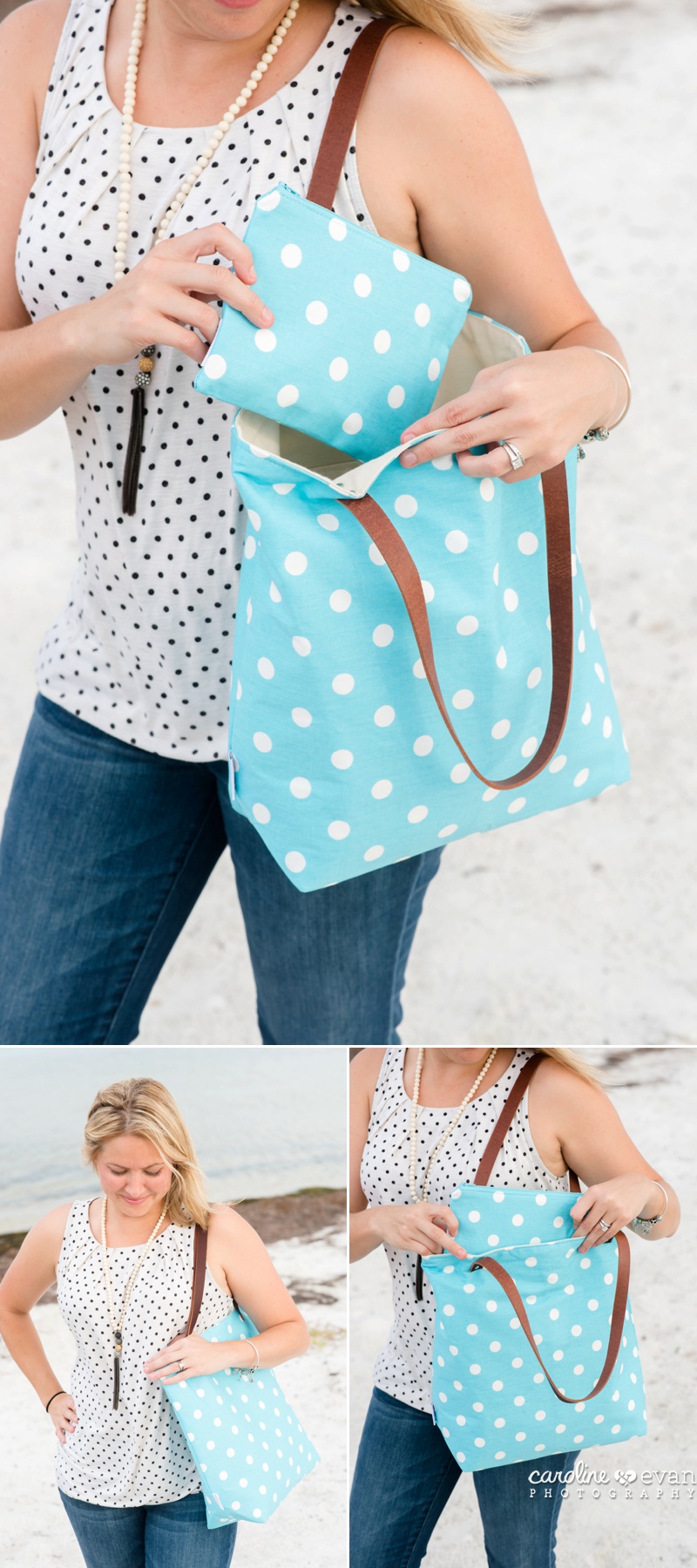 Etsy product photography and styling tote bag