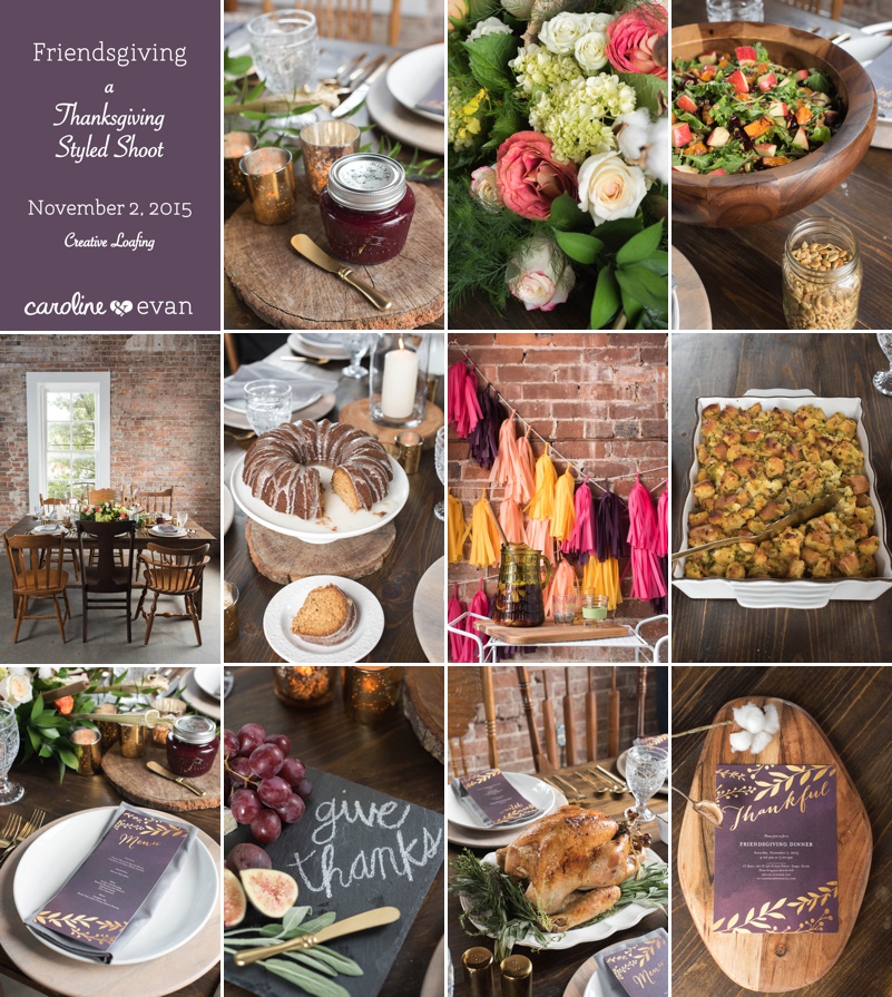 thanksgiving editorial styled shoot