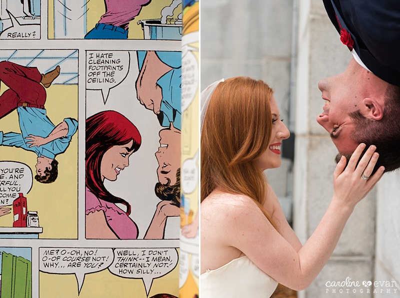The Wedding Photos of Peter Parker & Mary Jane Watson | Spider-Man's Wedding  - Caroline Thomas Photography Blog